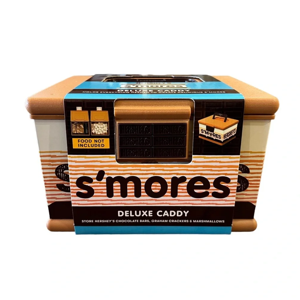 COPY - NEW Hershey's S'mores Deluxe Caddy - Removable Tray & Carrying Handle Ca…